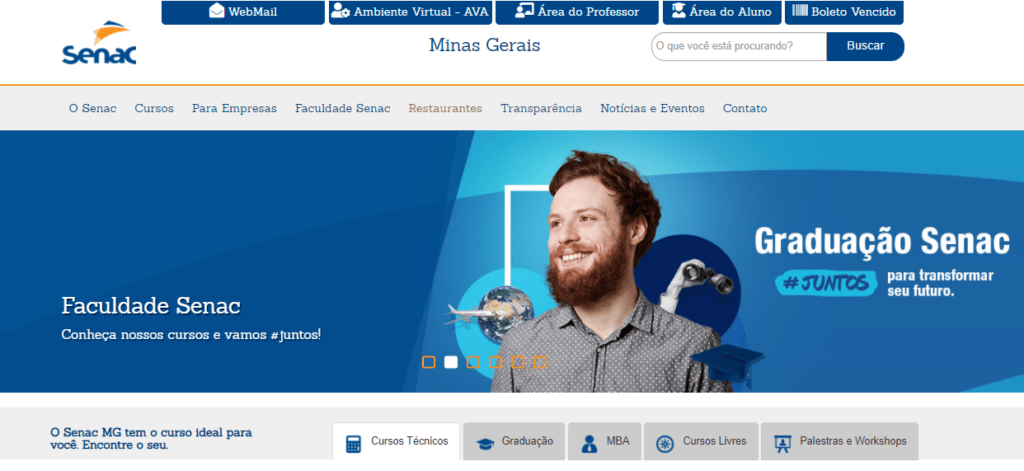 Portal Oficial SENAC Minas Gerais
